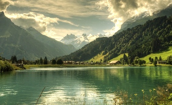 by ceca67 on Flickr.Eugenisee is a lake at Engelberg in the canton of Obwalden, Switzerland.