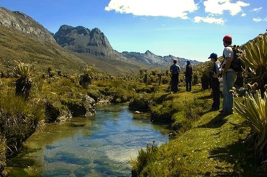 by julianasur on Flickr.Crystal clear springs in Cocuy National Park, Colombia.