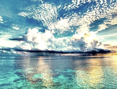 Ocean Showers, The Maldives Islands