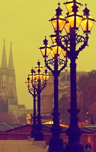 Lanterns, Vienna, Austria