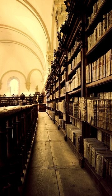 Ancient Library, Castille and Leon, Spain