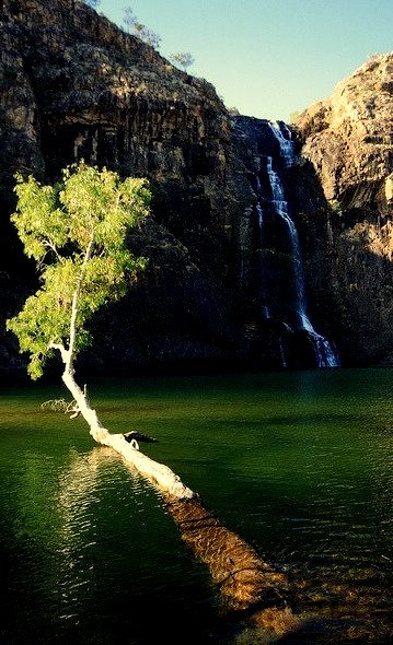 Gunlom Falls in Kakadu National Park, Australia