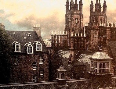 Spires, Edinburgh, Scotland