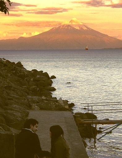 A volcanic love story :) Puerto Varas, Chile